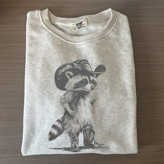 Western Raccoon Sweatshirt