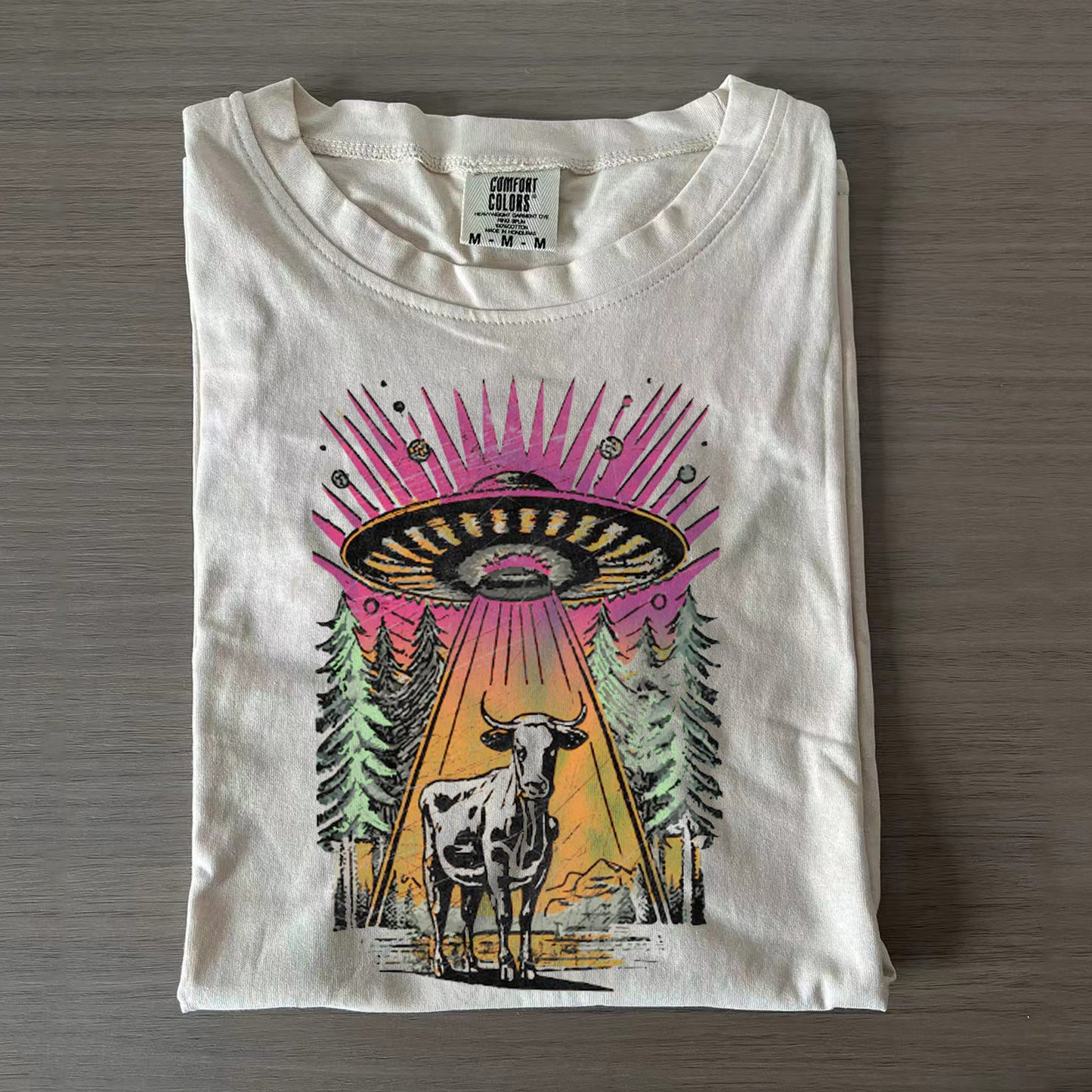 UFO Cow Abduction T-Shirt