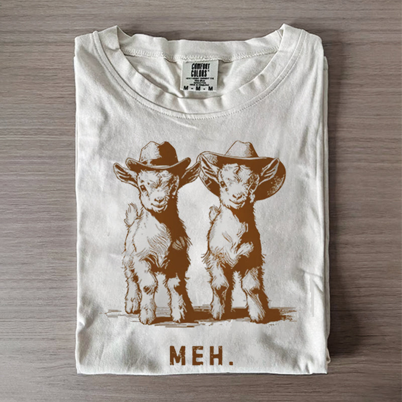 Farm Animal Meh GOAT T-Shirt/Sweatshirt