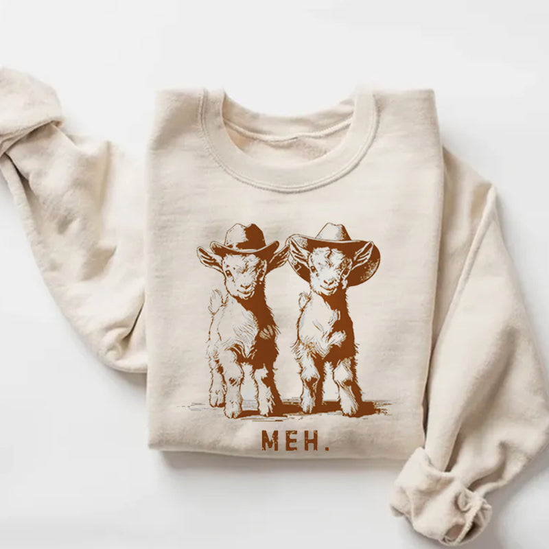 Farm Animal Meh GOAT T-Shirt/Sweatshirt