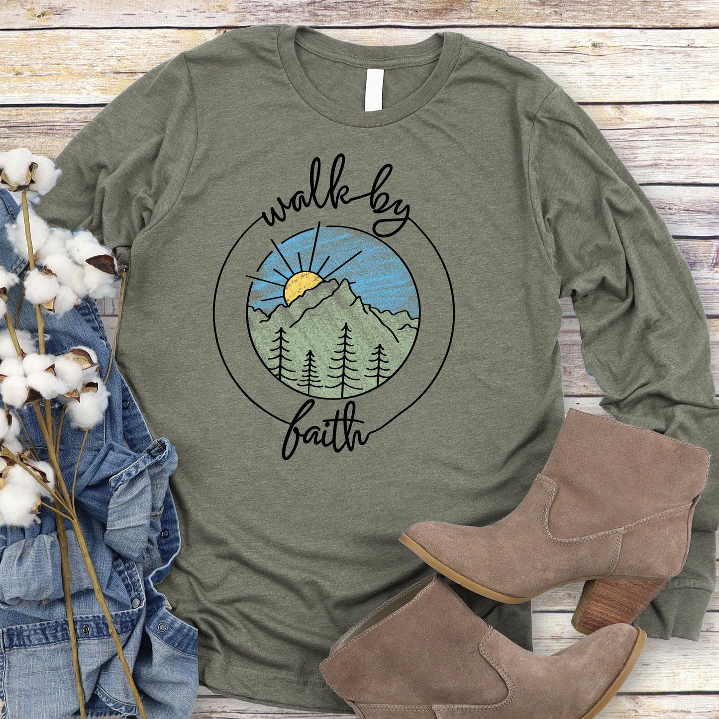 Walk By Faith Long Sleeve