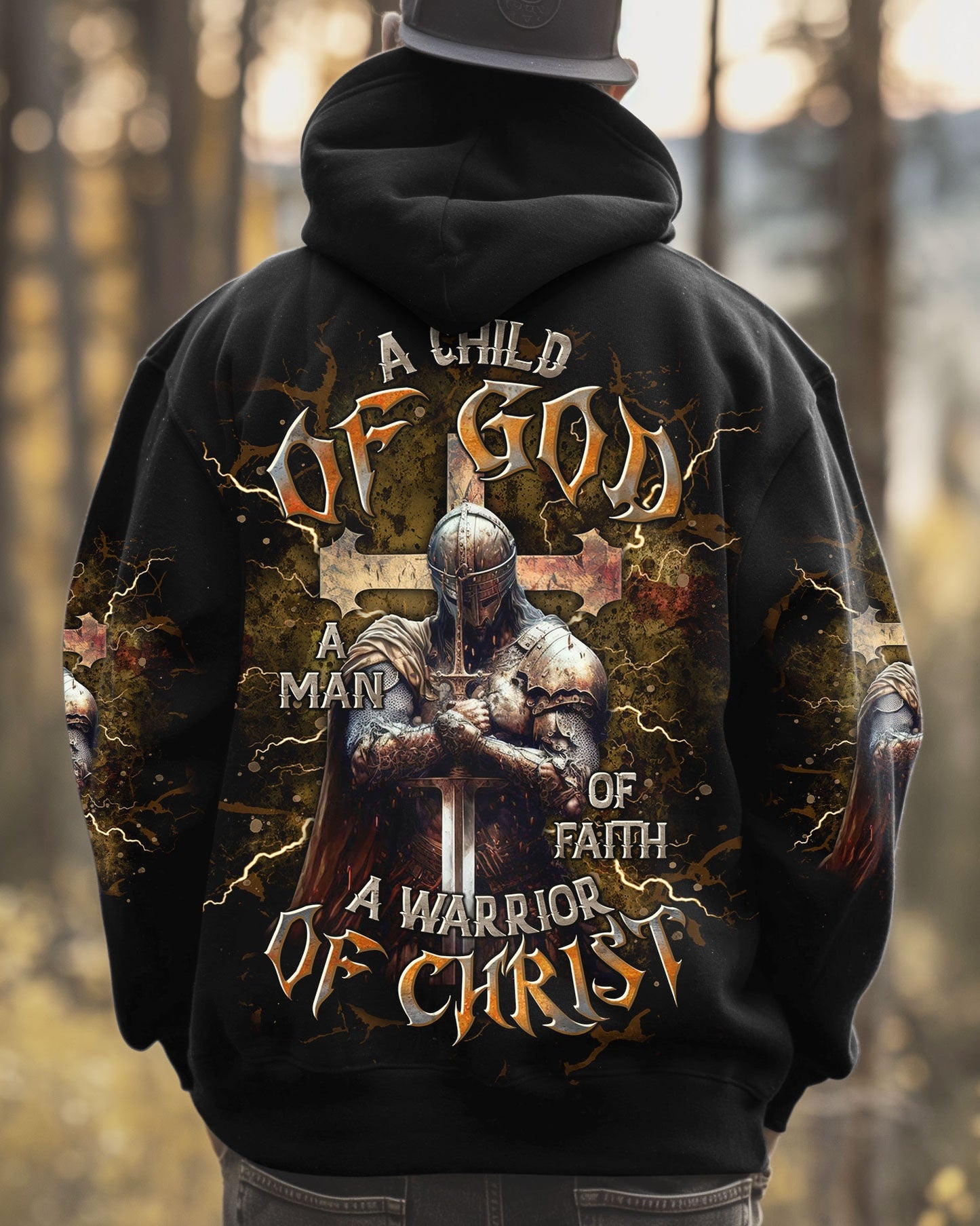 A Warrior Of Christ Men's All Over Print Shirt  - Tltr1702254