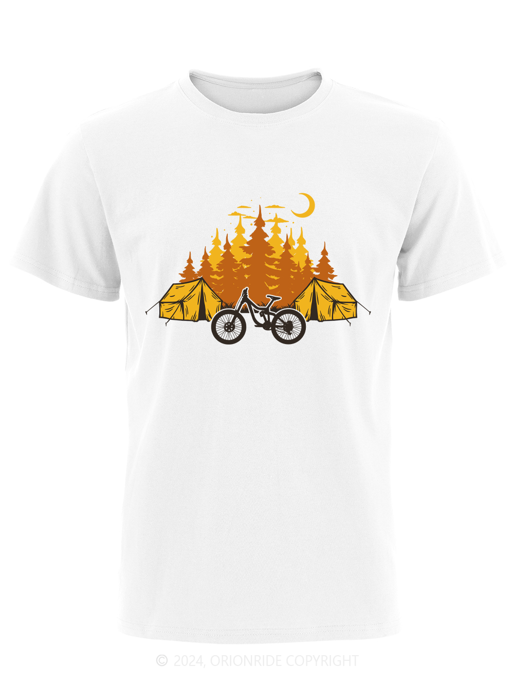 Orionride Short Sleeves Camping Bike T-Shirt