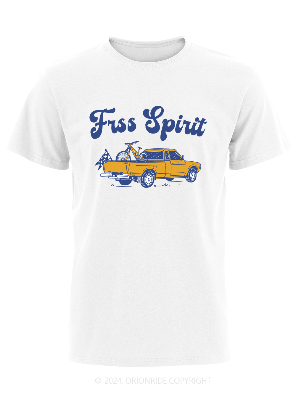 Orionride Short Sleeves Free Spirit Bike T-Shirt