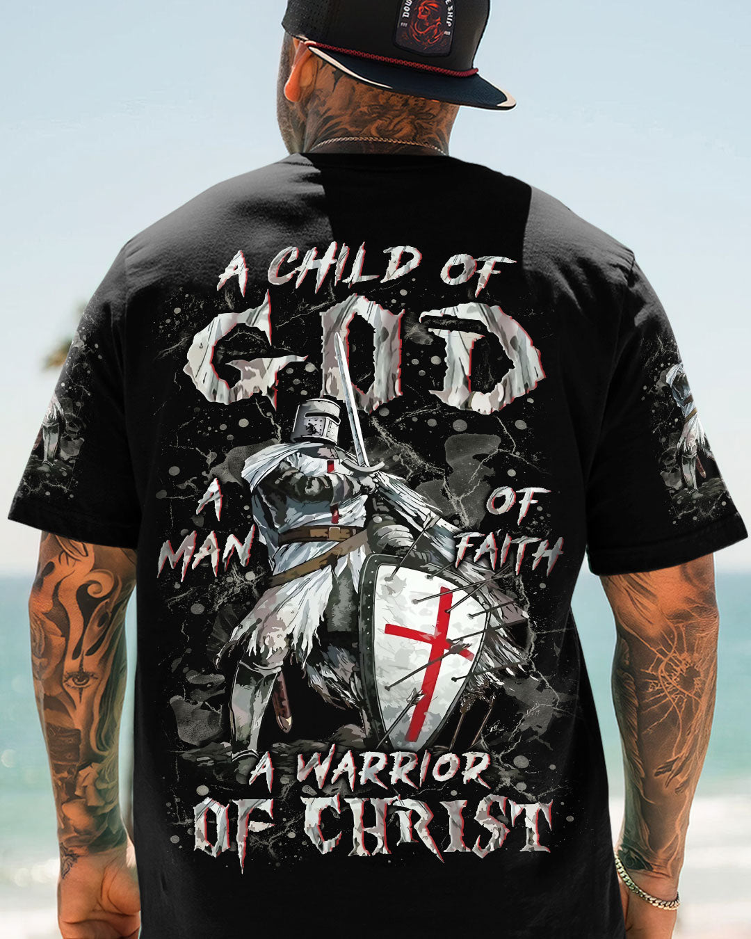 A Warrior Of Christ Men's All Over Print Shirt - Yhln0409243