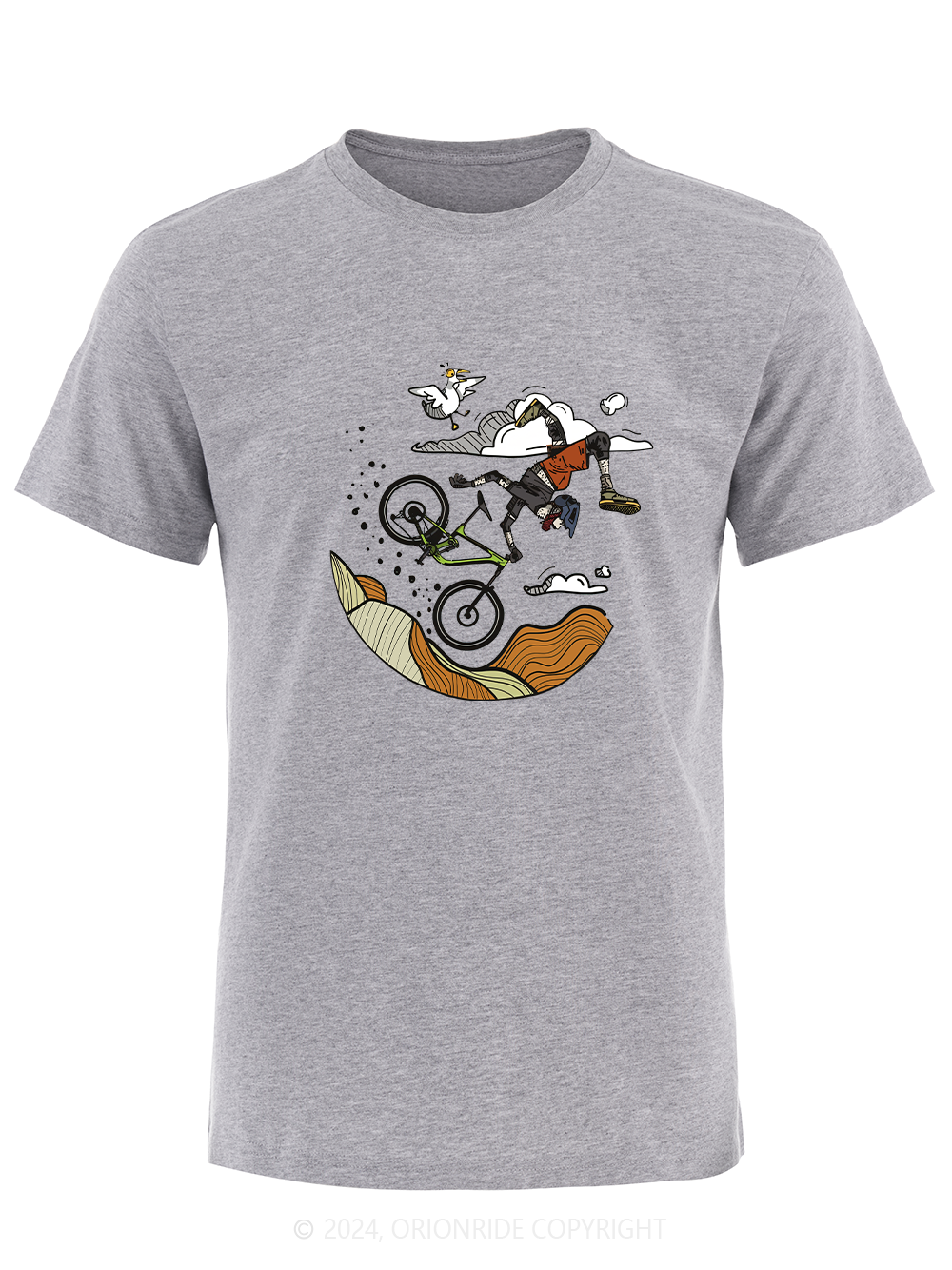 Orionride Short Sleeves Air Ride Bike T-Shirt