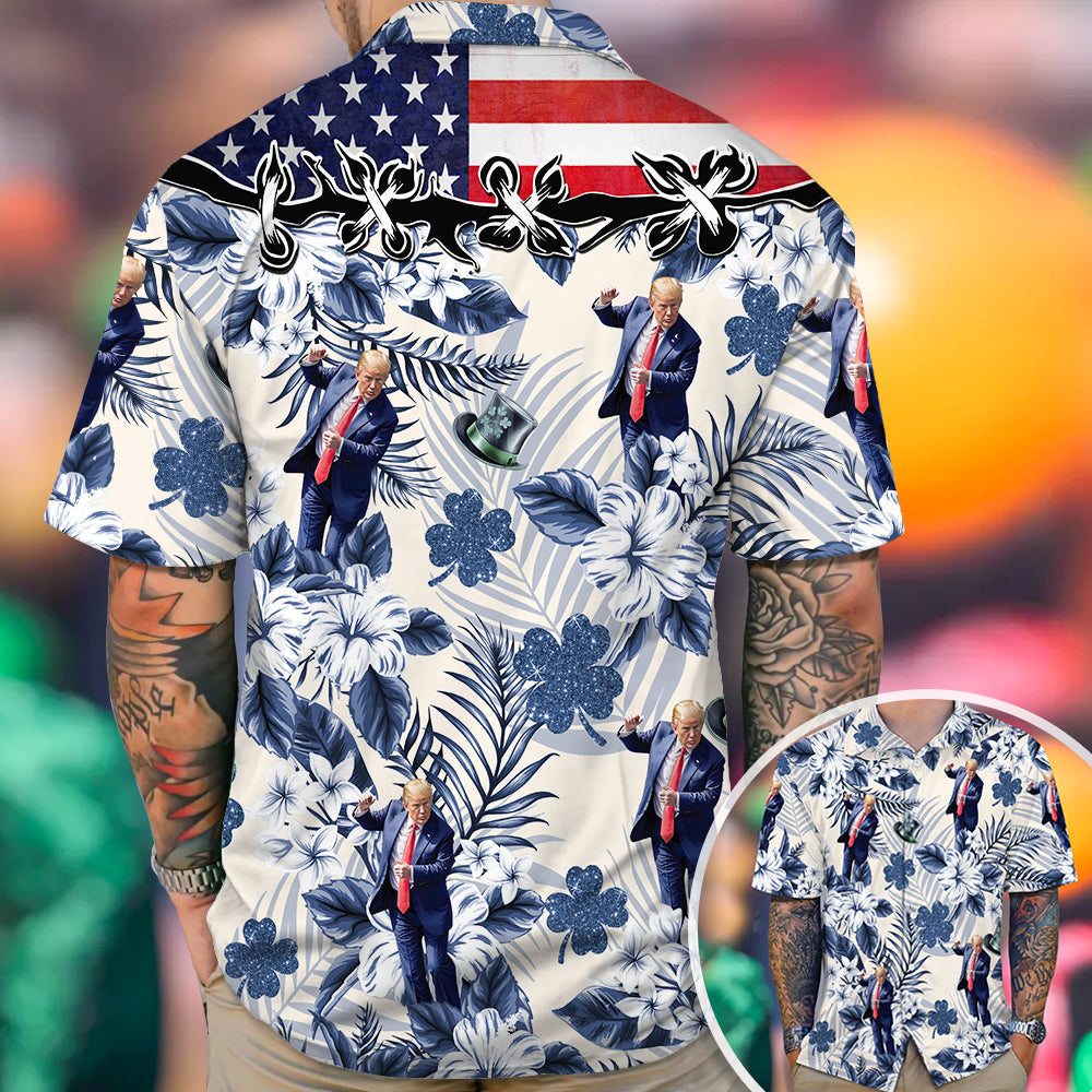 Custom Trump Patrick's Day Hawaii Shirt N304 TH10 64289