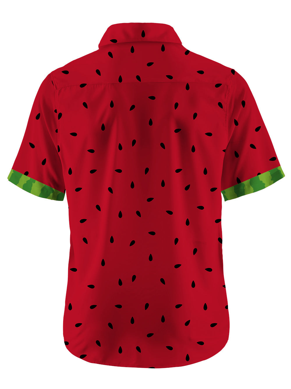 Orionride Watermelon Zipper Pockets Ultra Lightweight Short Sleeves Gravel Shirt