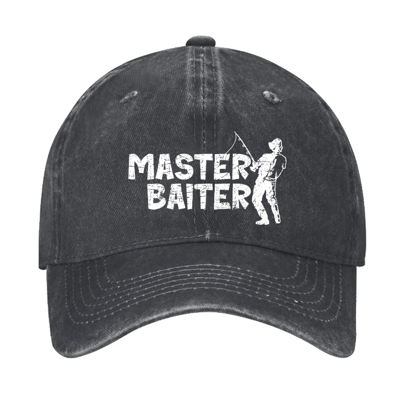 Master Baiter Fishing Baseball Cap (Free Customization)