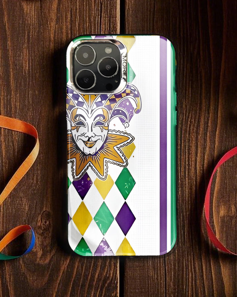 Carnival Print Printed iPhone Electroplating Frosted Phone Case