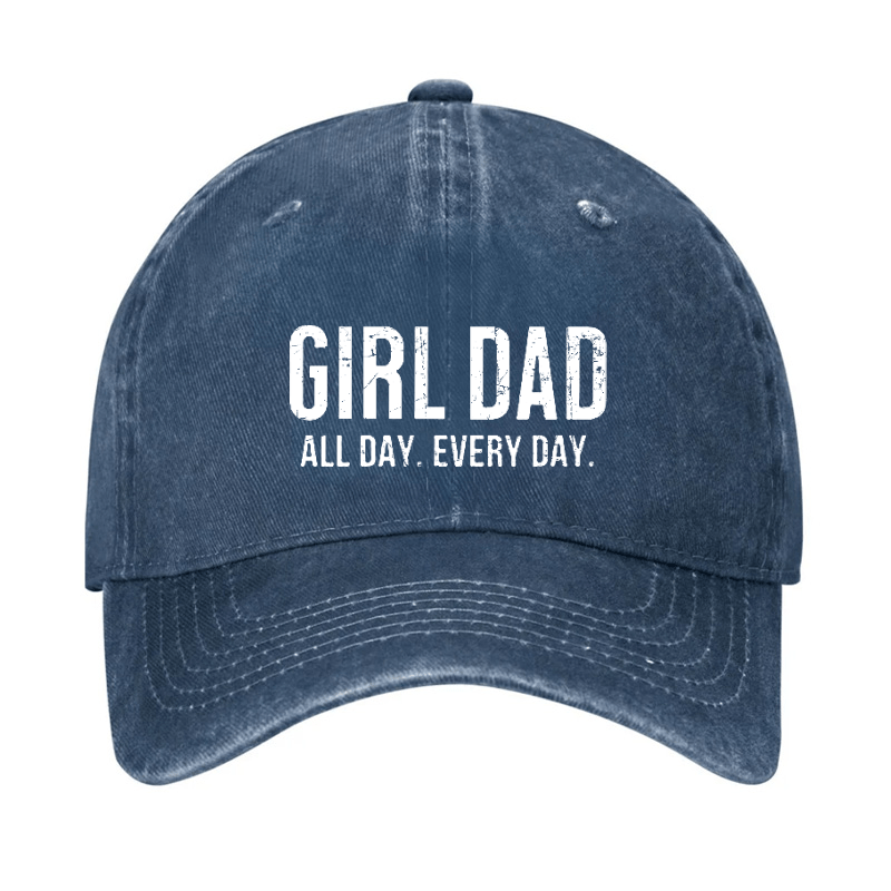 Girl Dad All Day Every Day Cap (Free Customization)