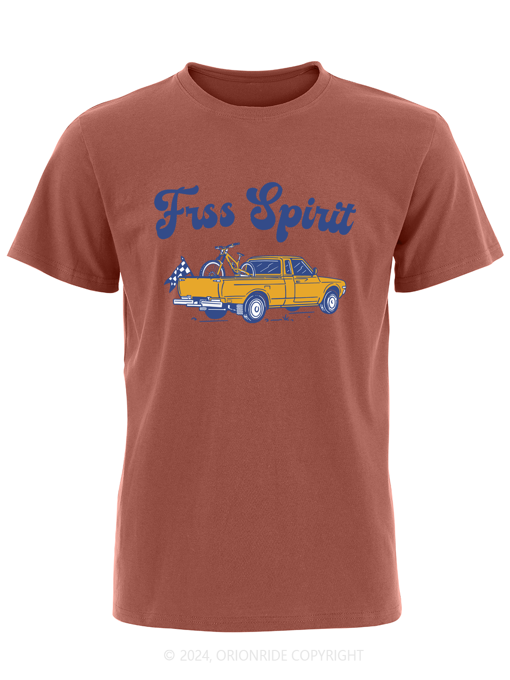 Orionride Short Sleeves Free Spirit Bike T-Shirt