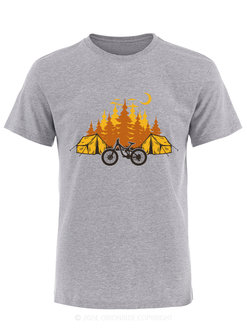 Orionride Short Sleeves Camping Bike T-Shirt