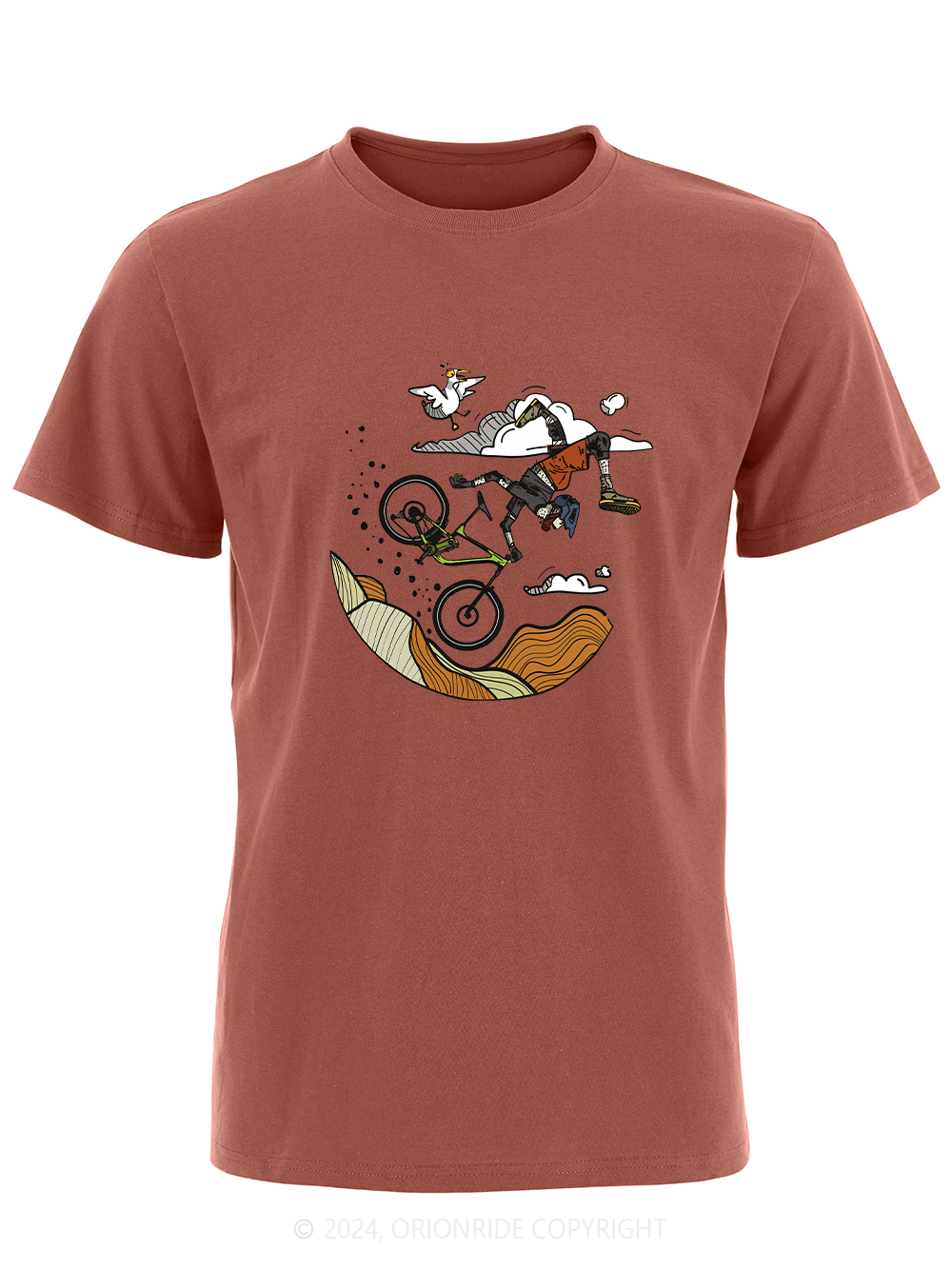 Orionride Short Sleeves Air Ride Bike T-Shirt