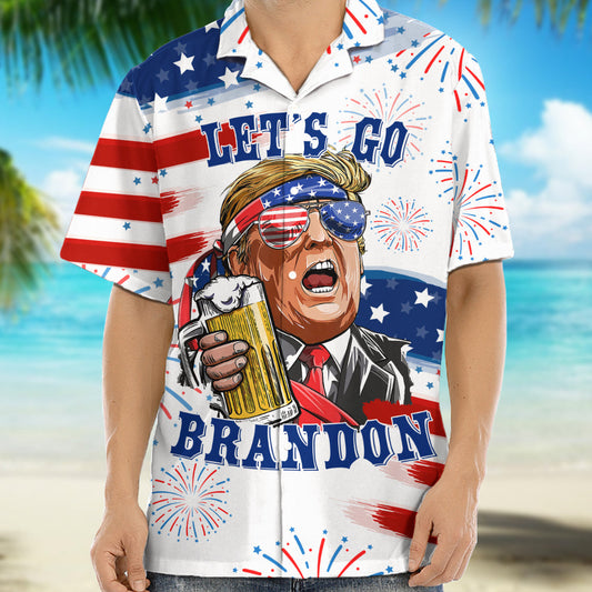 Trump Make America Great Again Trump Independence Day Hawaii Shirt DM01 62581