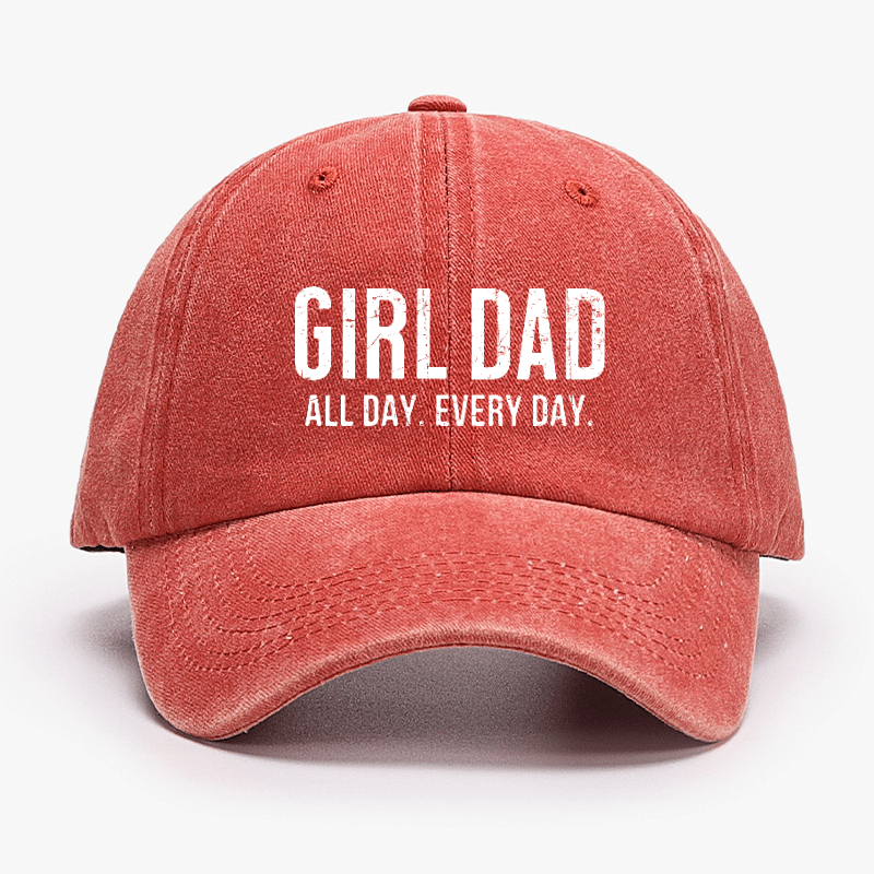 Girl Dad All Day Every Day Cap (Free Customization)