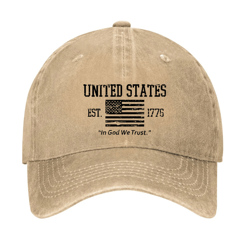 United States In God We Trust Cap