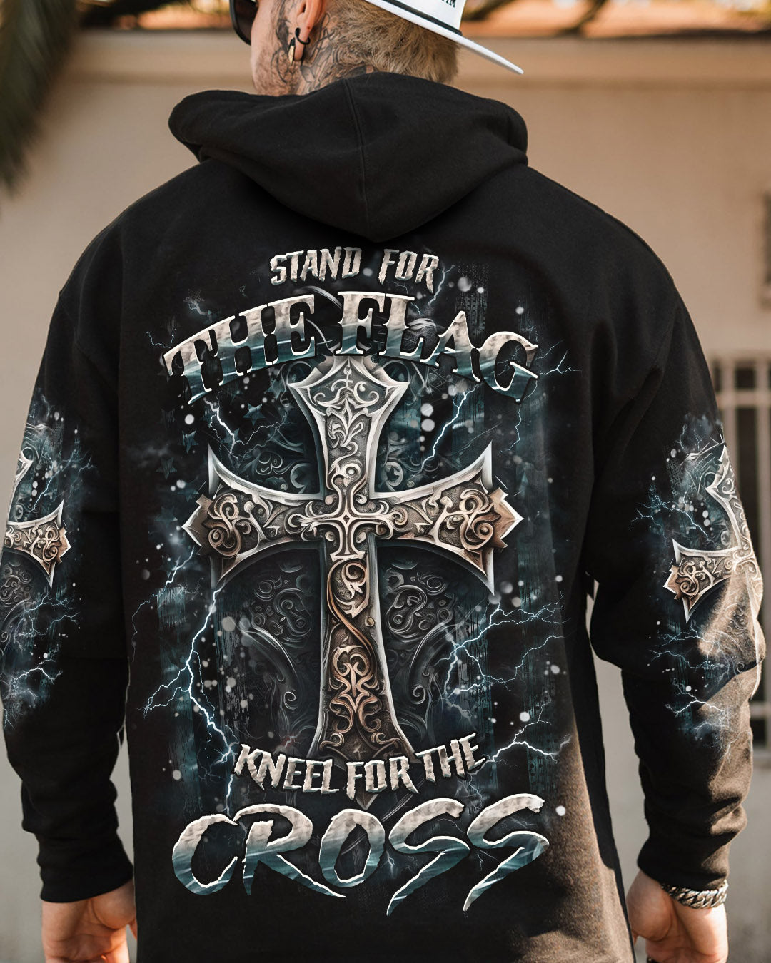 Stand For The Flag Kneel For The Cross Men's All Over Print Shirt - Yhhn2101251