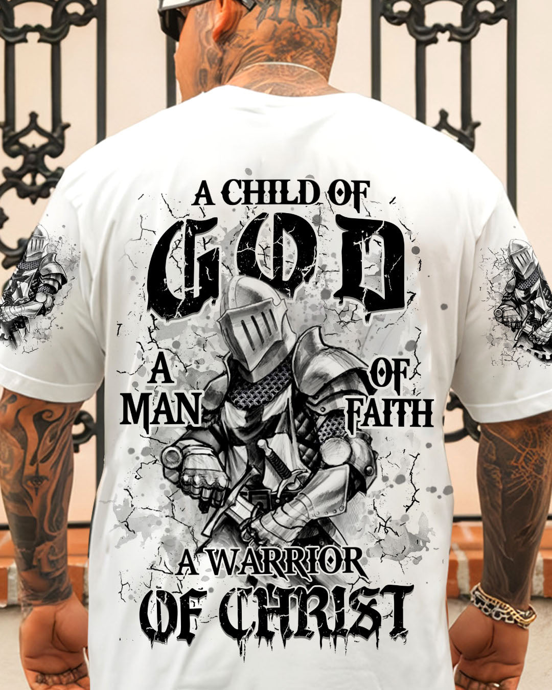 A Warrior Of Christ Men's All Over Print Shirt - Yhhn2507243