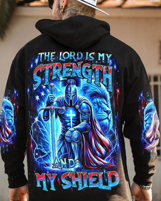 The Lord Is My Strength Men's All Over Print Shirt - Yhhn0912243