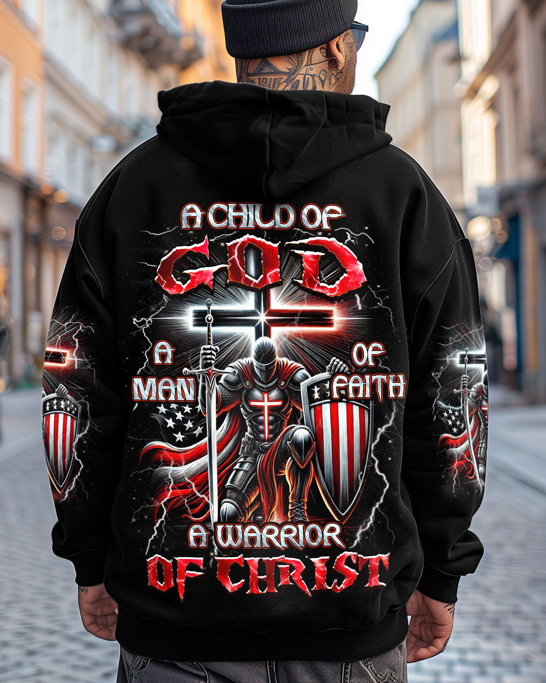 A Warrior Of Christ Men's All Over Print Shirt - Yhhn0201253