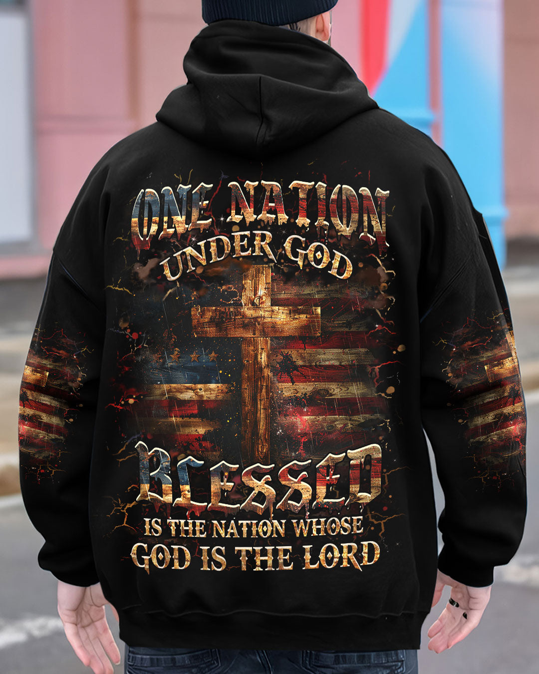 Blessed Is The Nation Whose God Is The Lord Men's All Over Print Shirt - Yhhn2612242