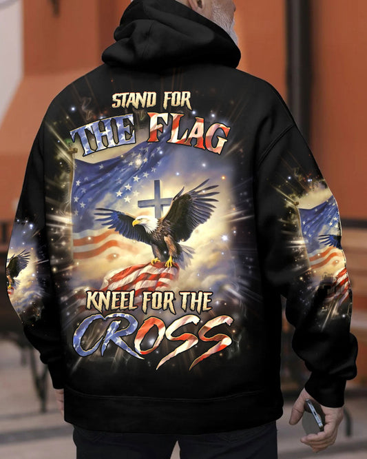 Stand For The Flag Kneel For The Cross Men's All Over Print Shirt - Yhhn2009241