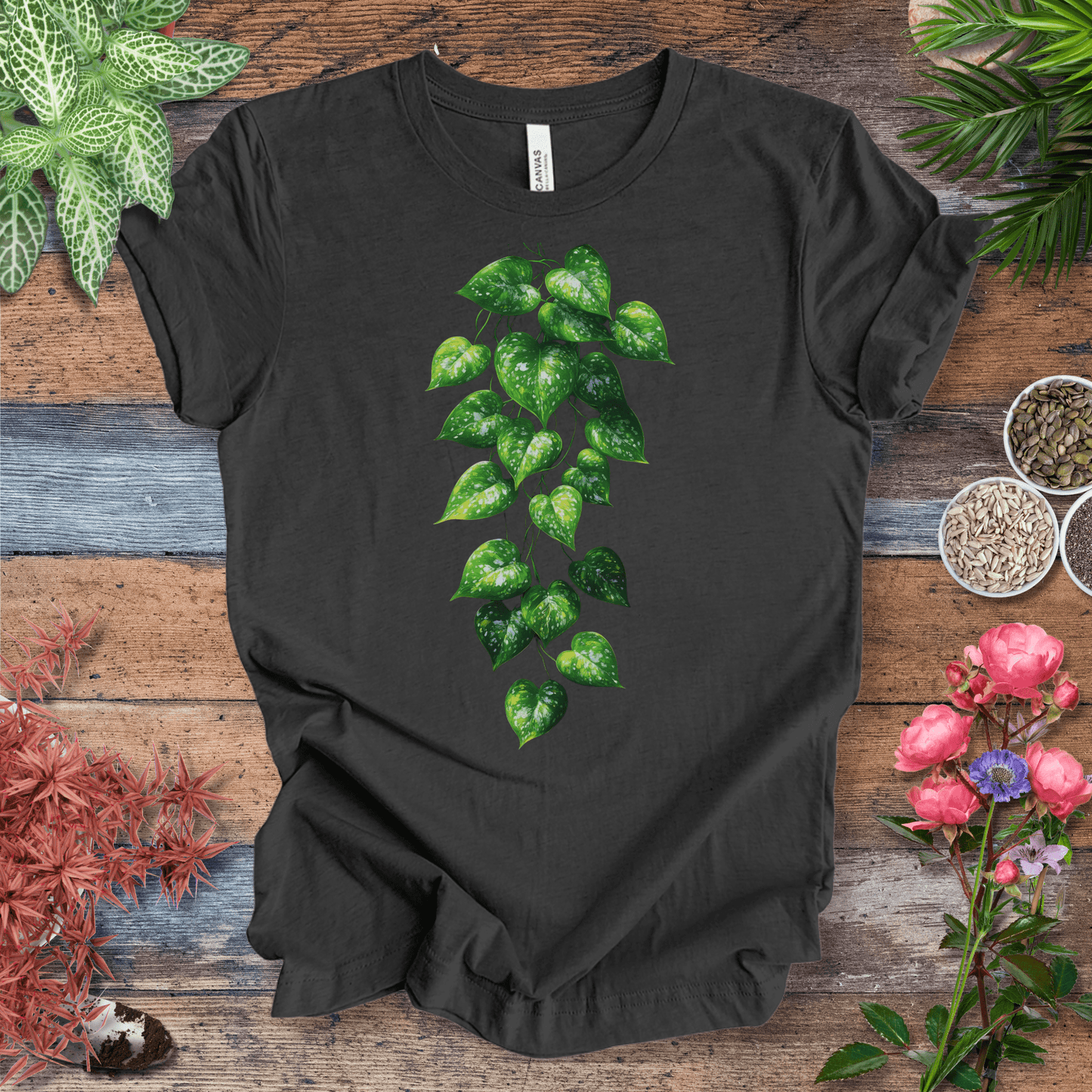 Cascading Ivy Leaf T-Shirt