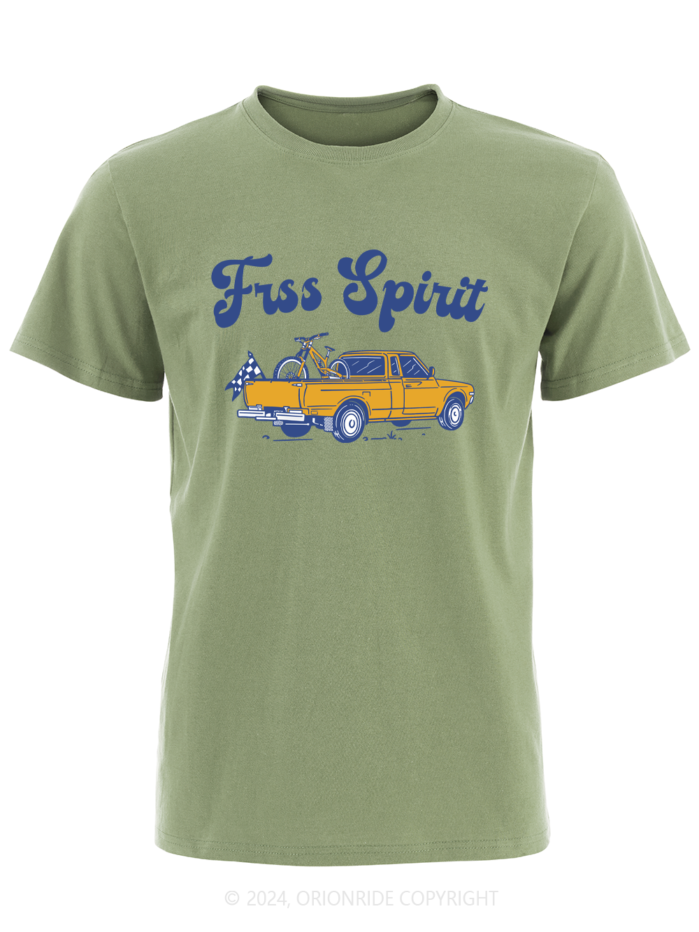 Orionride Short Sleeves Free Spirit Bike T-Shirt