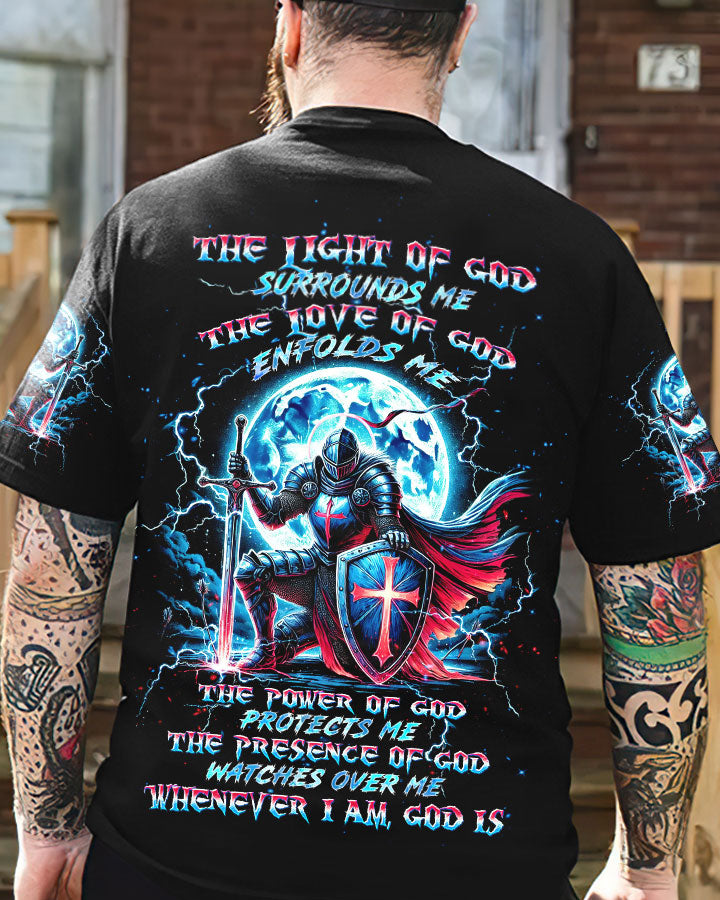 Whenever I Am God Is Warrior Men's All Over Print Shirt - Tltw1607244