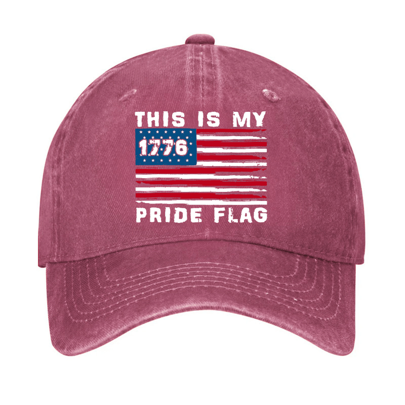 This Is My Pride Flag USA American Cap