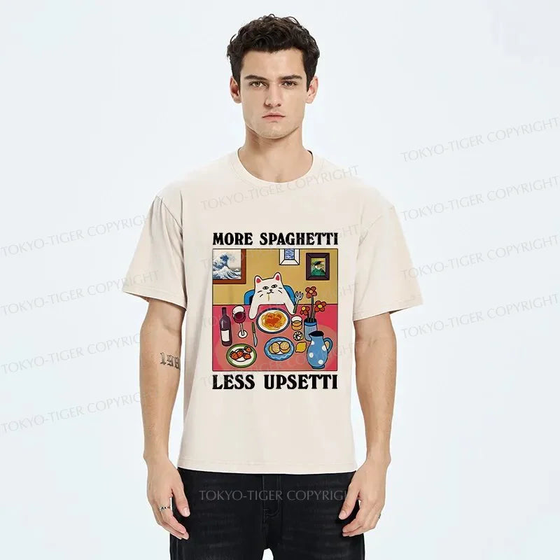 Tokyo-Tiger More Spaghetti Less Upsetti Washed T-Shirt