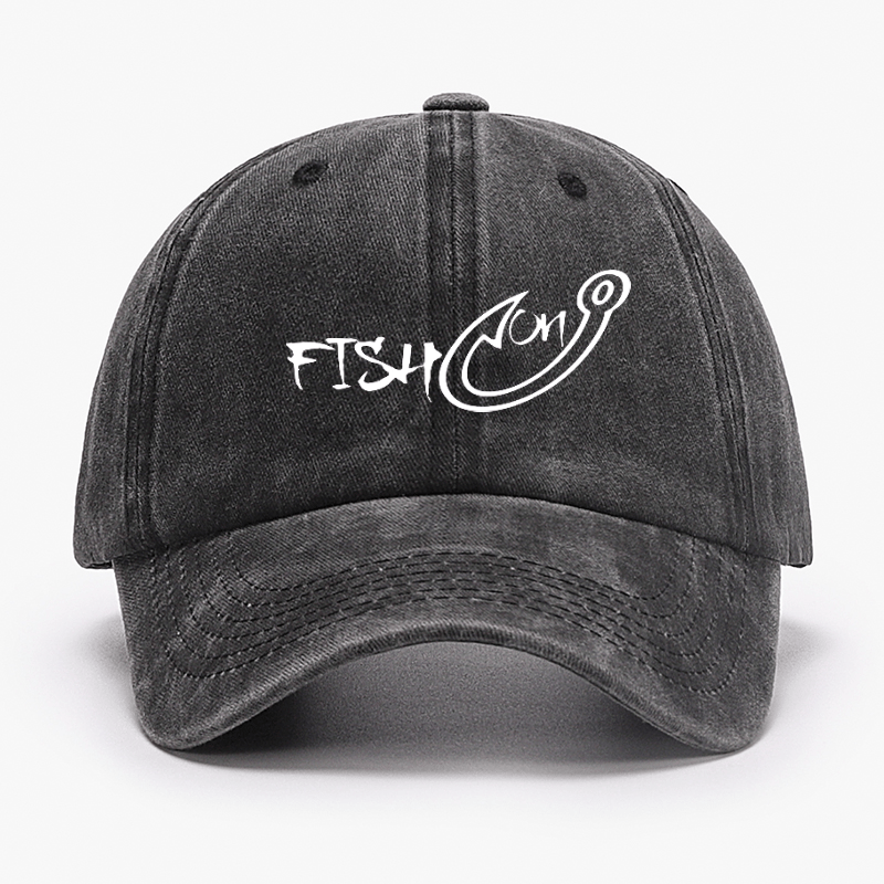 Fish On Funny Fishing Cap