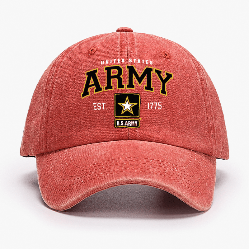 US Army Veteran Pride Military United States Graphic Cap (Free Customization)