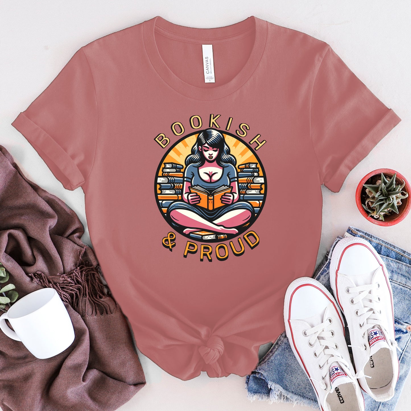 The Bookish Badge Tee