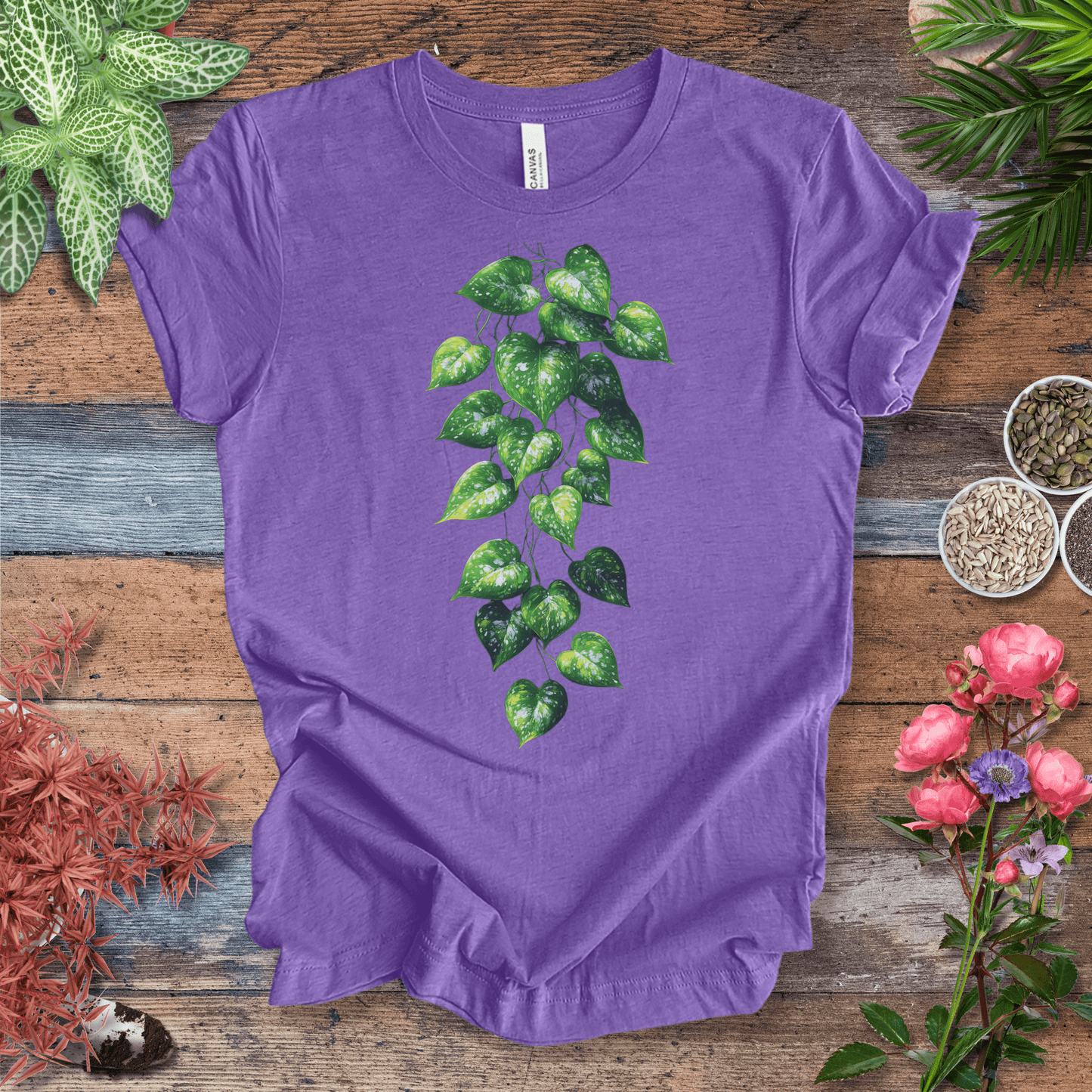 Cascading Ivy Leaf T-Shirt