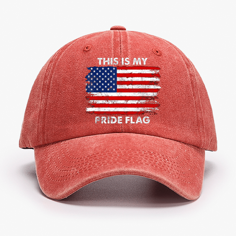 This Is My Pride Flag USA Flag Print Cap