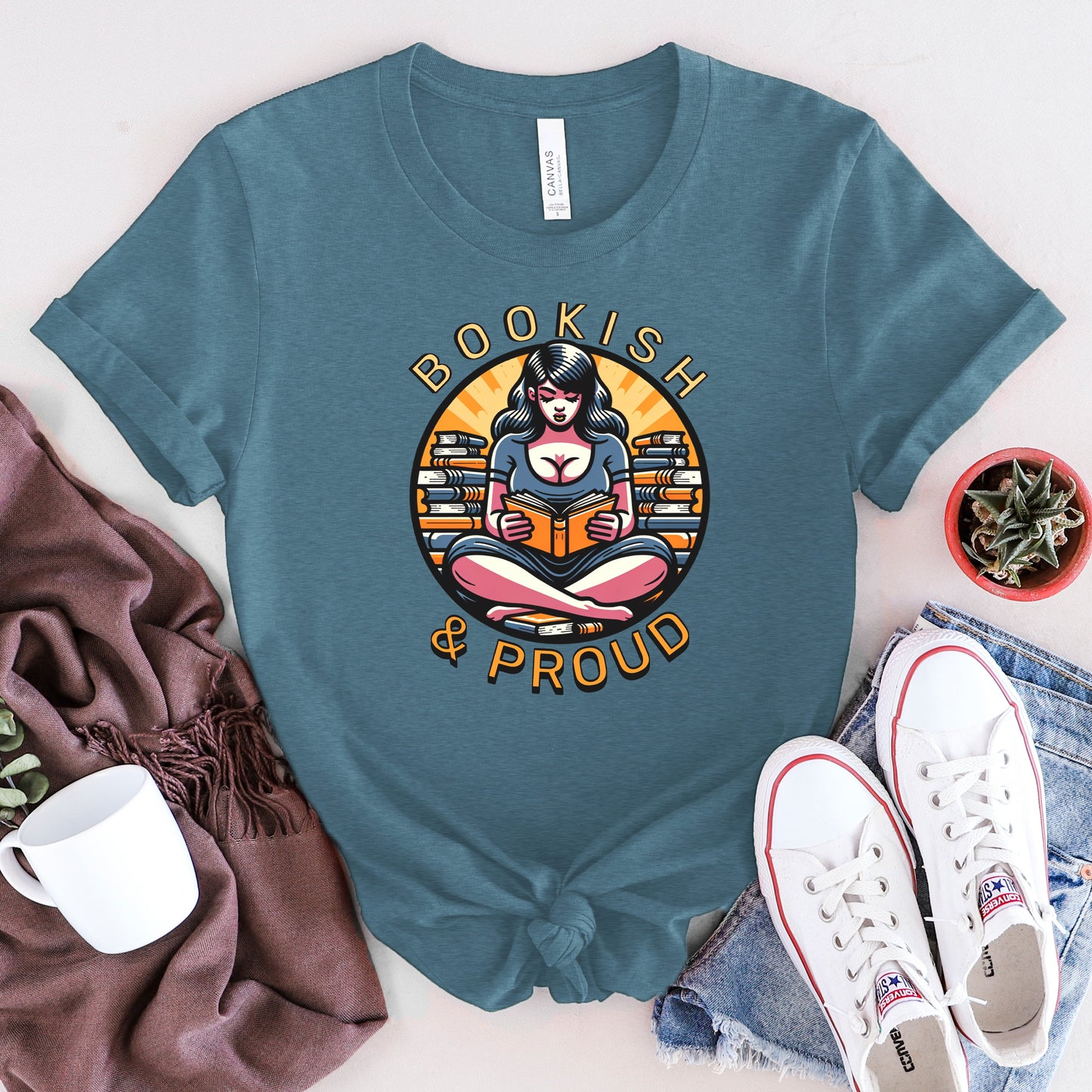 The Bookish Badge Tee