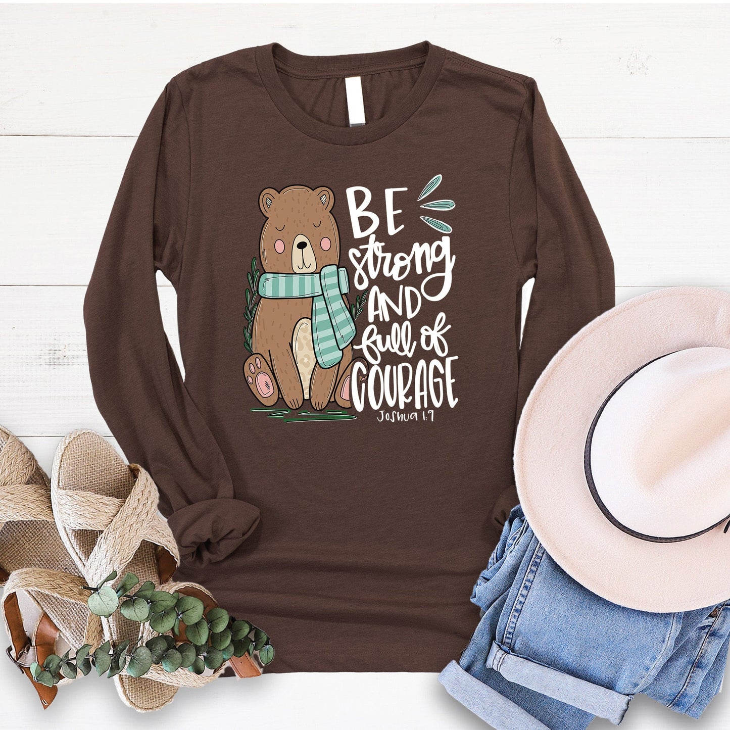 Be Strong Bear Long Sleeve