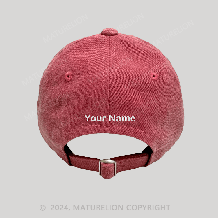 Maturelion Custom Cap Don't Let The Old Man In USA Flag Cap (Free Customization)