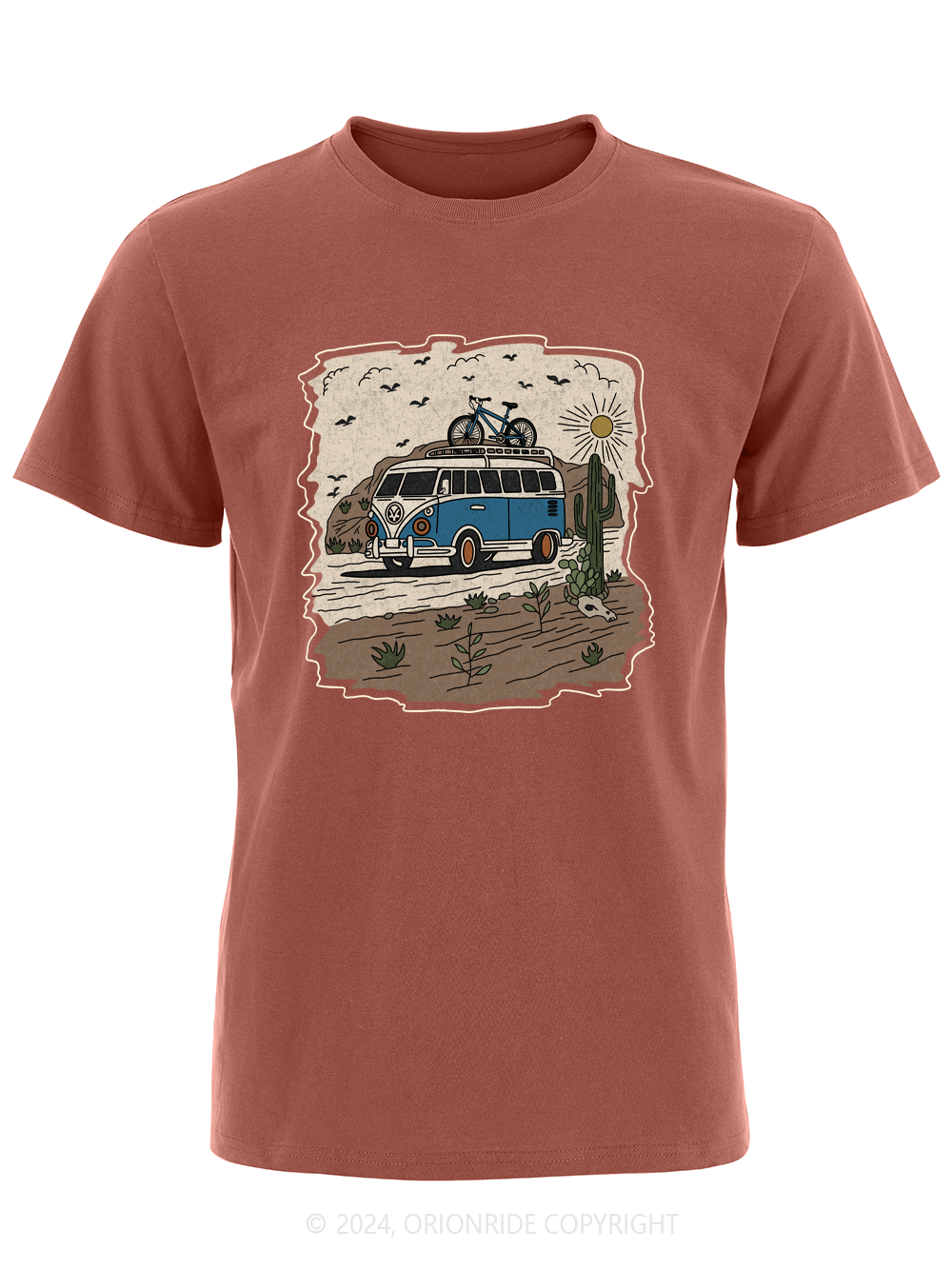 Orionride Short Sleeves Mountain Bus Bike T-Shirt