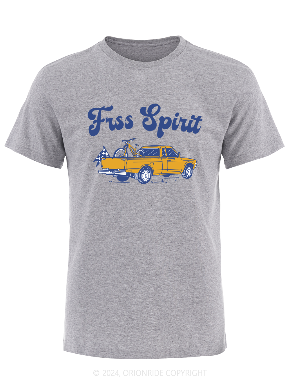 Orionride Short Sleeves Free Spirit Bike T-Shirt