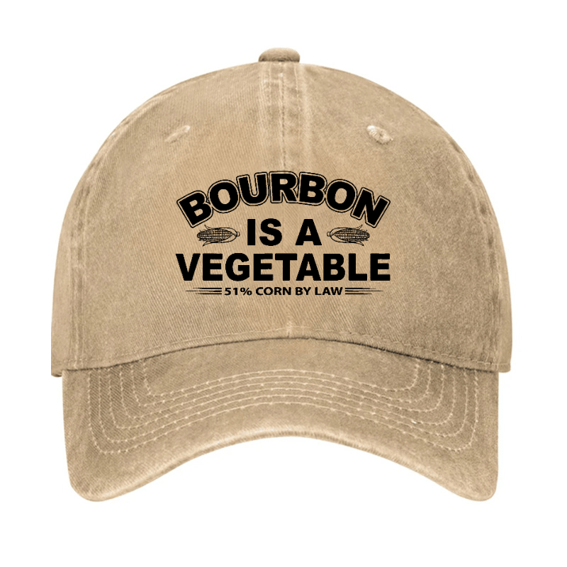 Bourbon Is A Vegetable 51% Corn By Law Cap