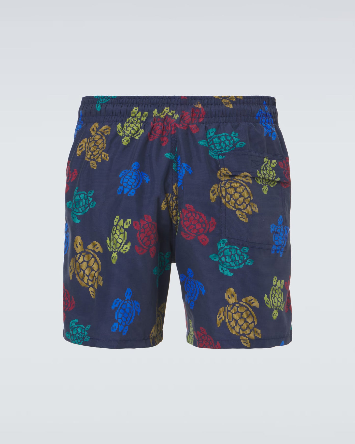 Plus Size Men's Royal Blue Turtle Beach Quick-Dry Trunks Swimming Trunks