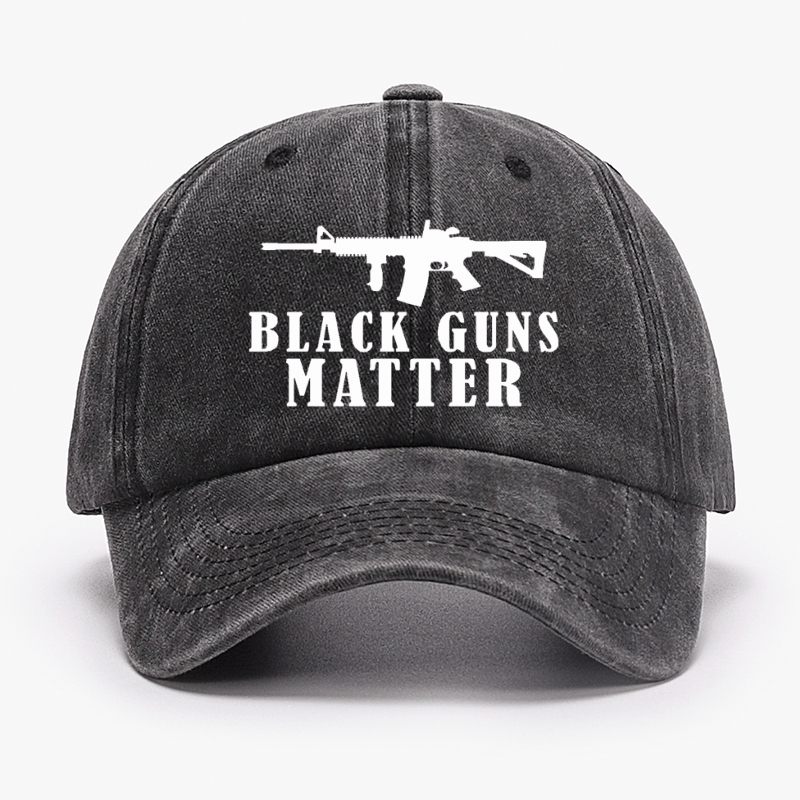 Black Guns Matter Cap (Free Customization)