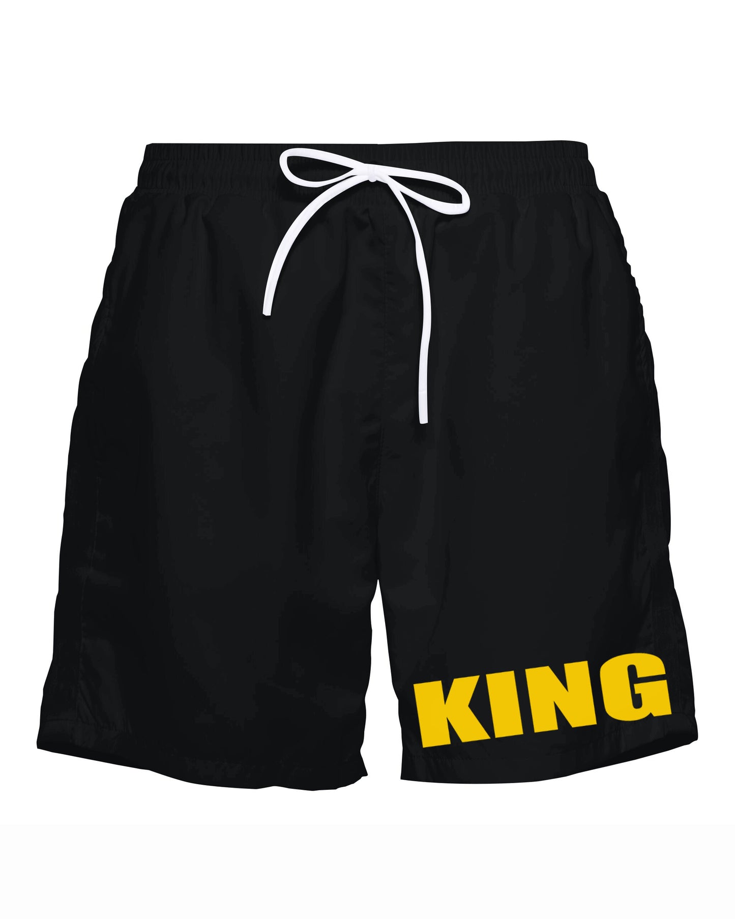 Men's Big Summer KING-3D Lion Print Tank Shorts Suit