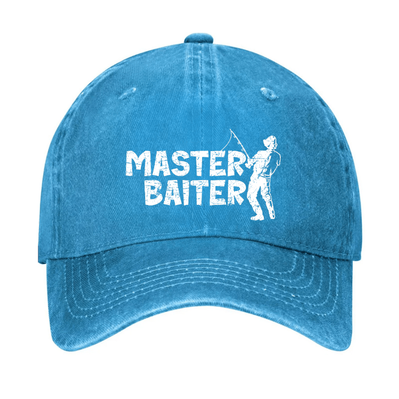 Master Baiter Fishing Baseball Cap (Free Customization)