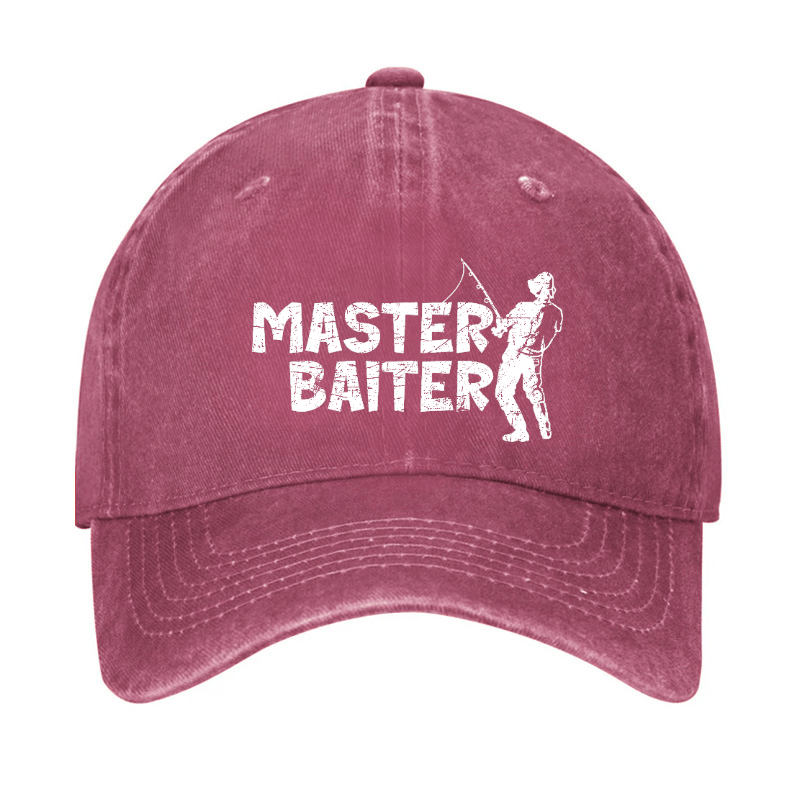 Master Baiter Fishing Baseball Cap (Free Customization)