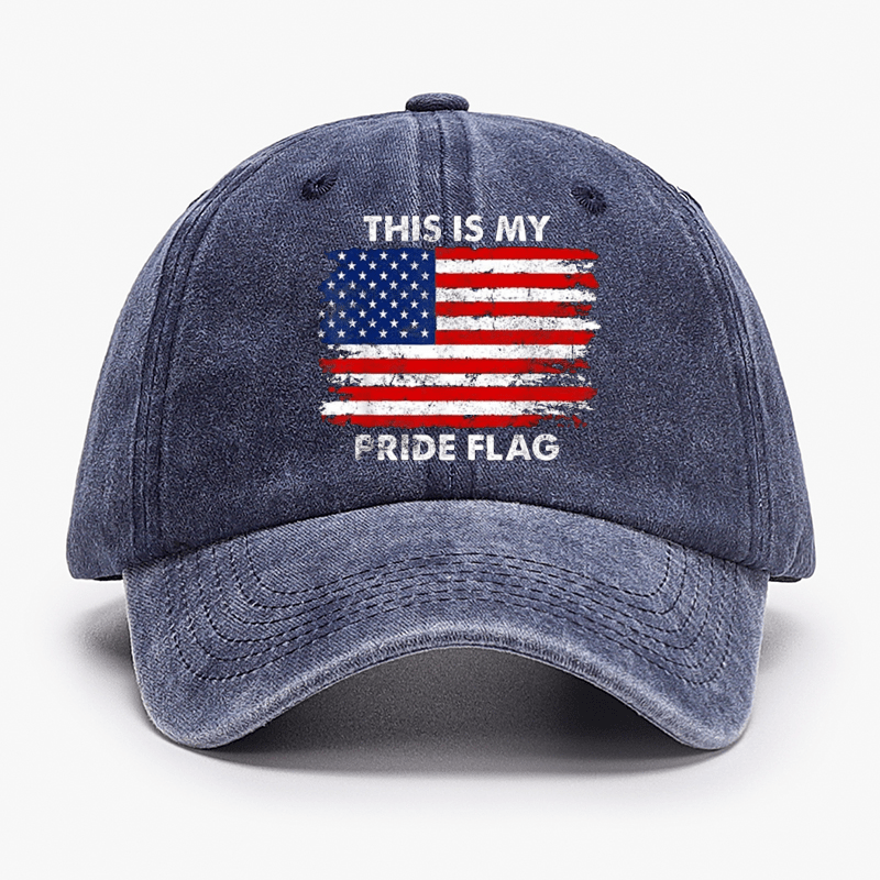 This Is My Pride Flag USA Flag Print Cap