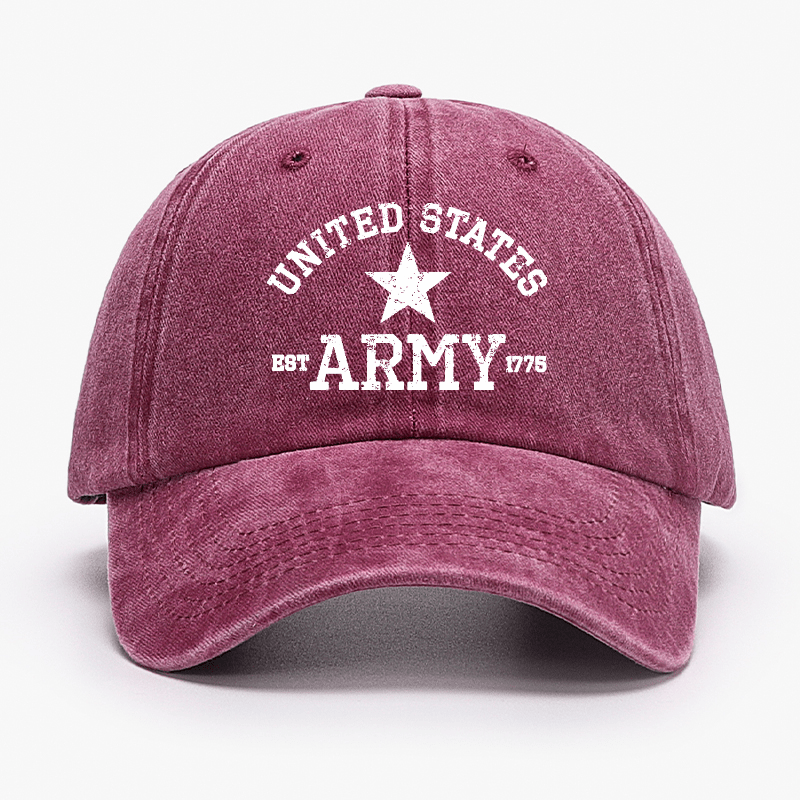 UNITED STATES ARMY EST. 1775 Cap (Free Customization)